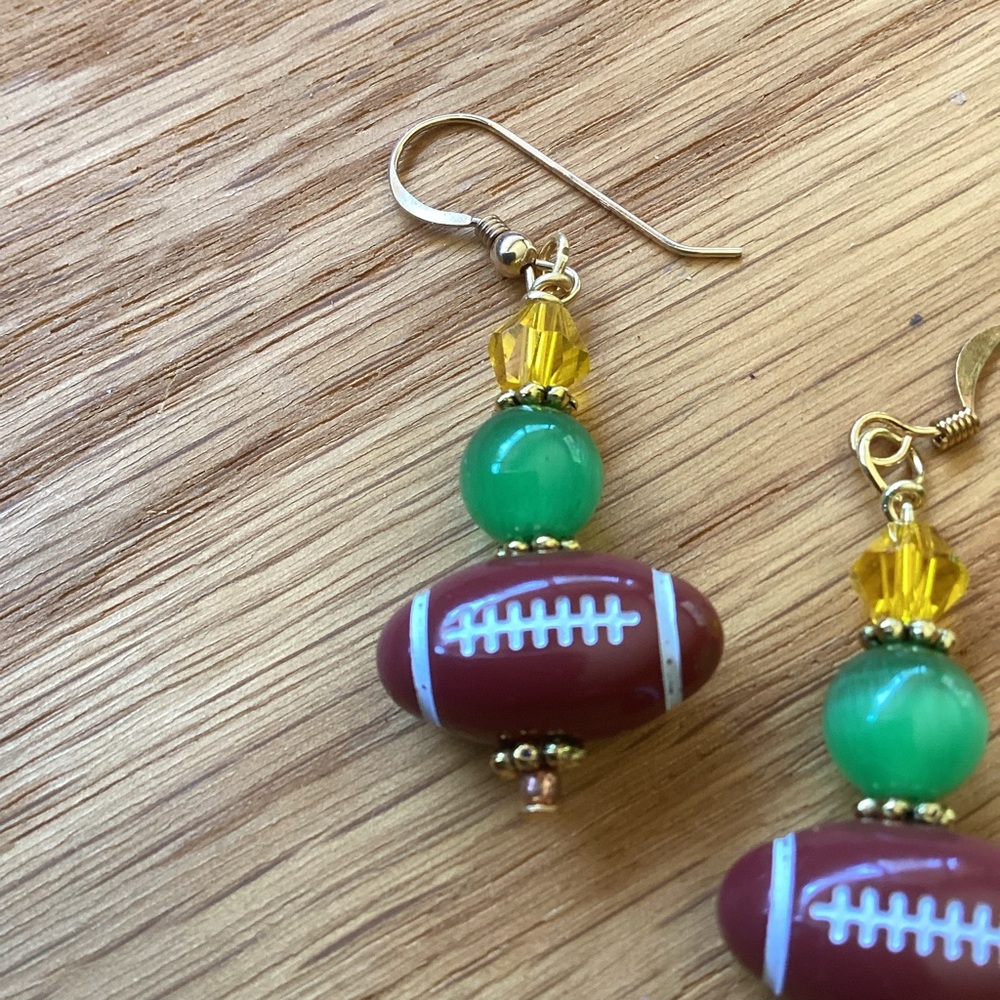 Boutique: Green Bay packers earrings - Picture 2 of 7